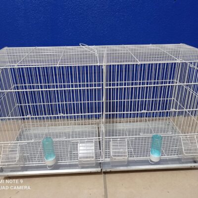 Jaula Criadora de 80cm De Resorte Pintada o Galvanizada