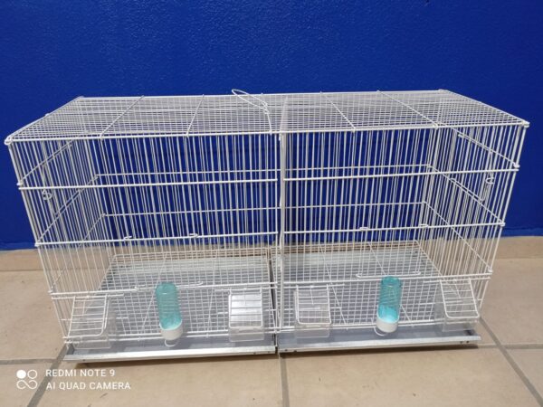 Jaula Criadora de 80cm De Resorte Pintada o Galvanizada