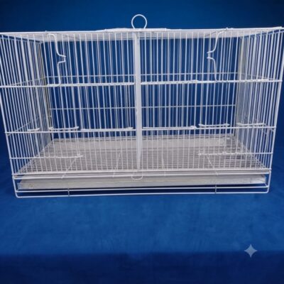 Jaula Criadora  de 65cm con Puertas Para Comedero Exterior de Guillotina
