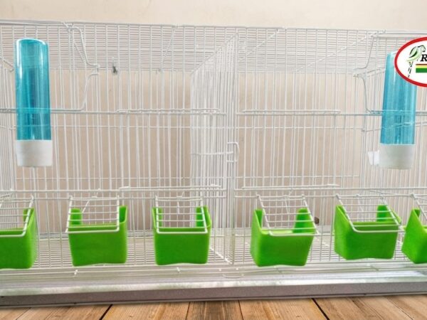 Jaula Criadora de 65 cm con Puertas de Resorte